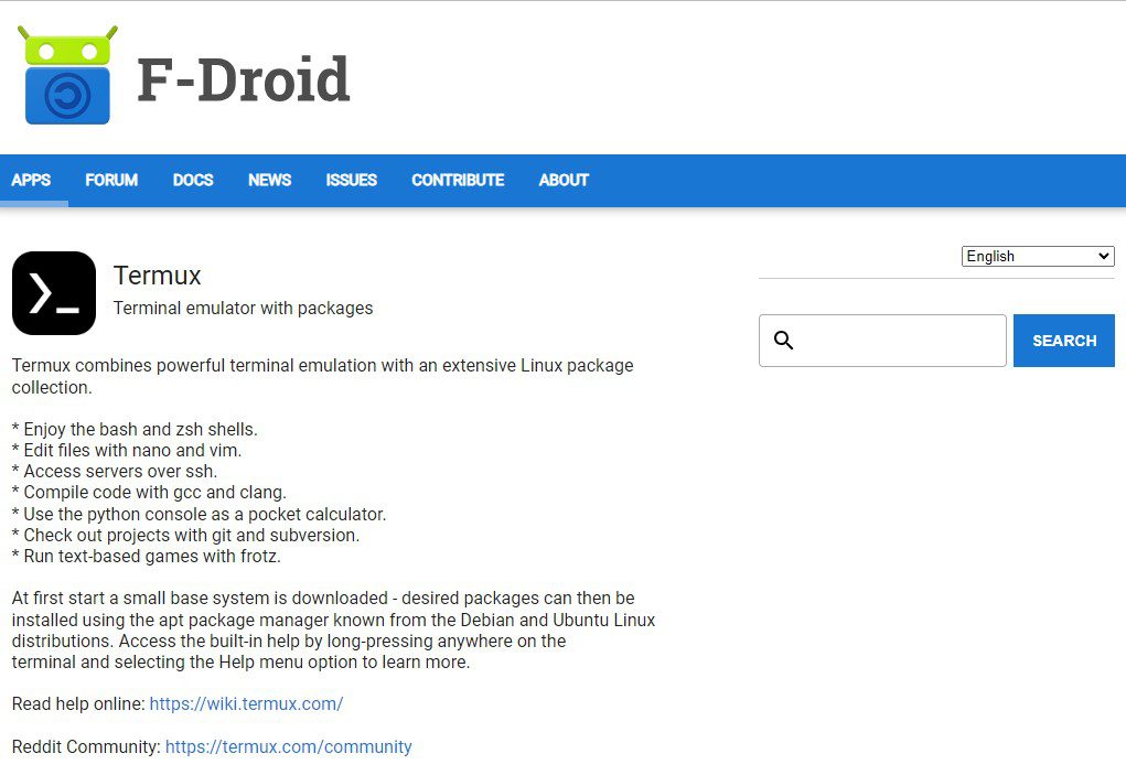 دانلود ترموکس از F-Droid