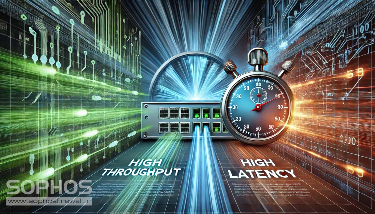 انواع Throughput و Latency در فایروال‌